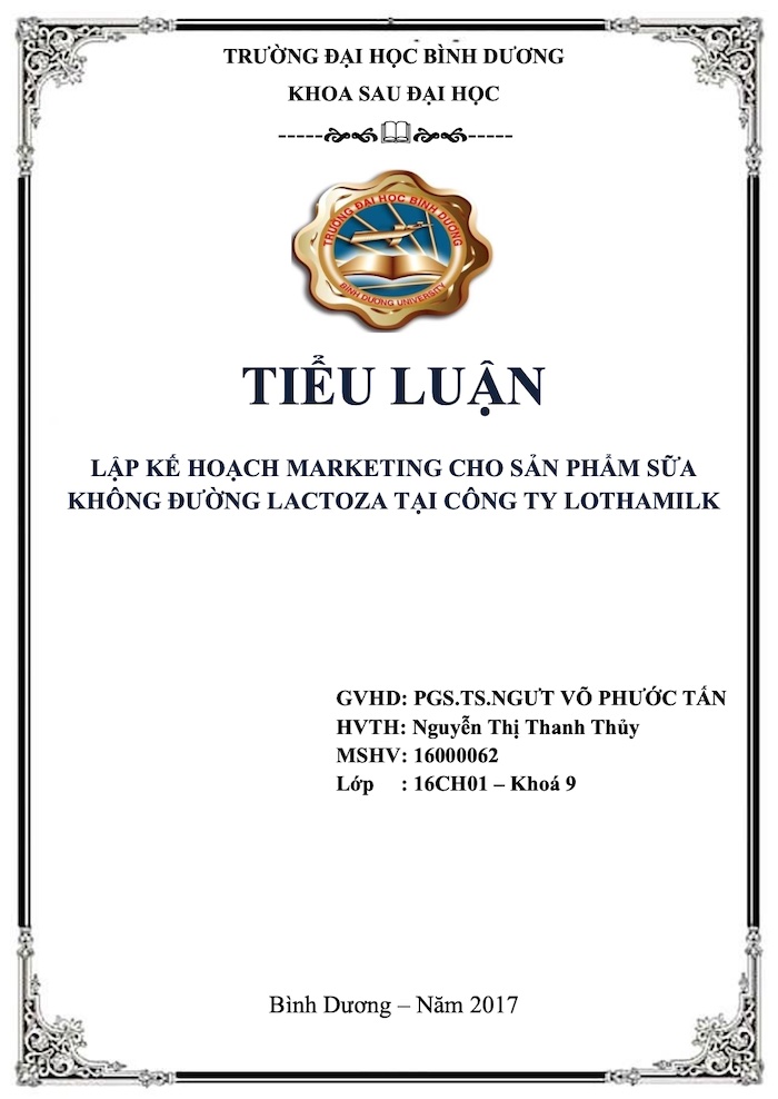 tieu luan lap ke hoach marketing cho san pham 01 luanvanbeta